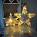 LED украса за коледна елха